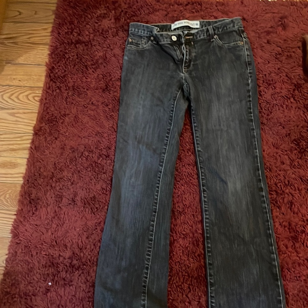 Gap low rise boot cut